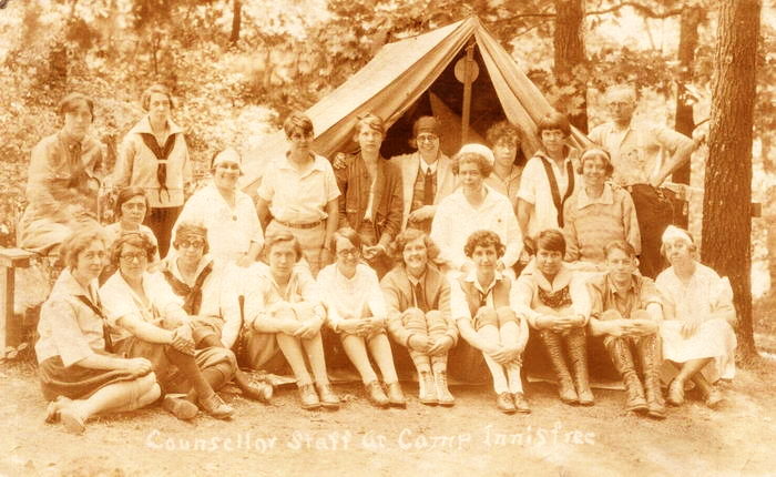 Camp Innisfree - Vintage Postcard (newer photo)